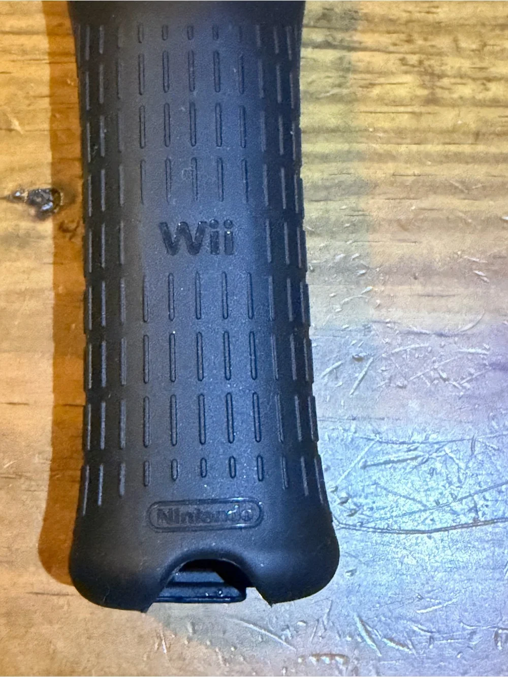 Nintendo Wii Black Silicone Controller Remote Sleeve - Protective Fit